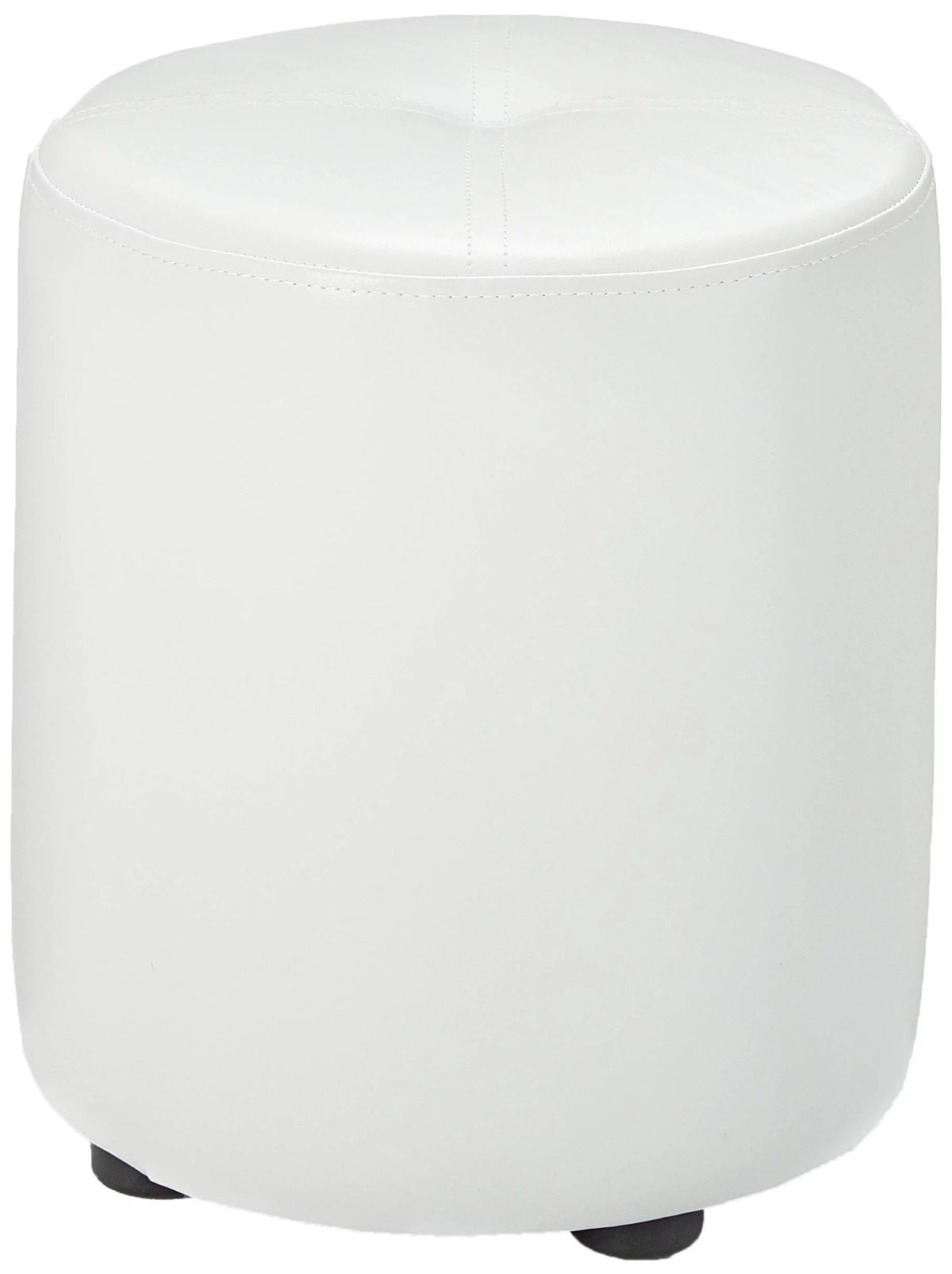 Round Vinyl Ottoman Stool M50102