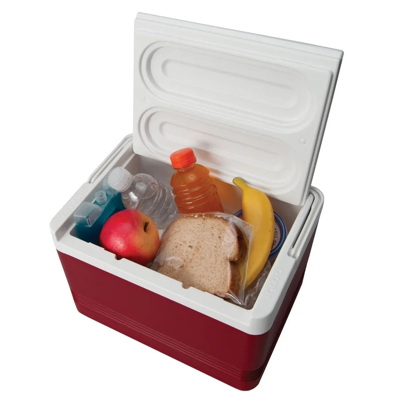 Red/White 9 qt Cooler P254