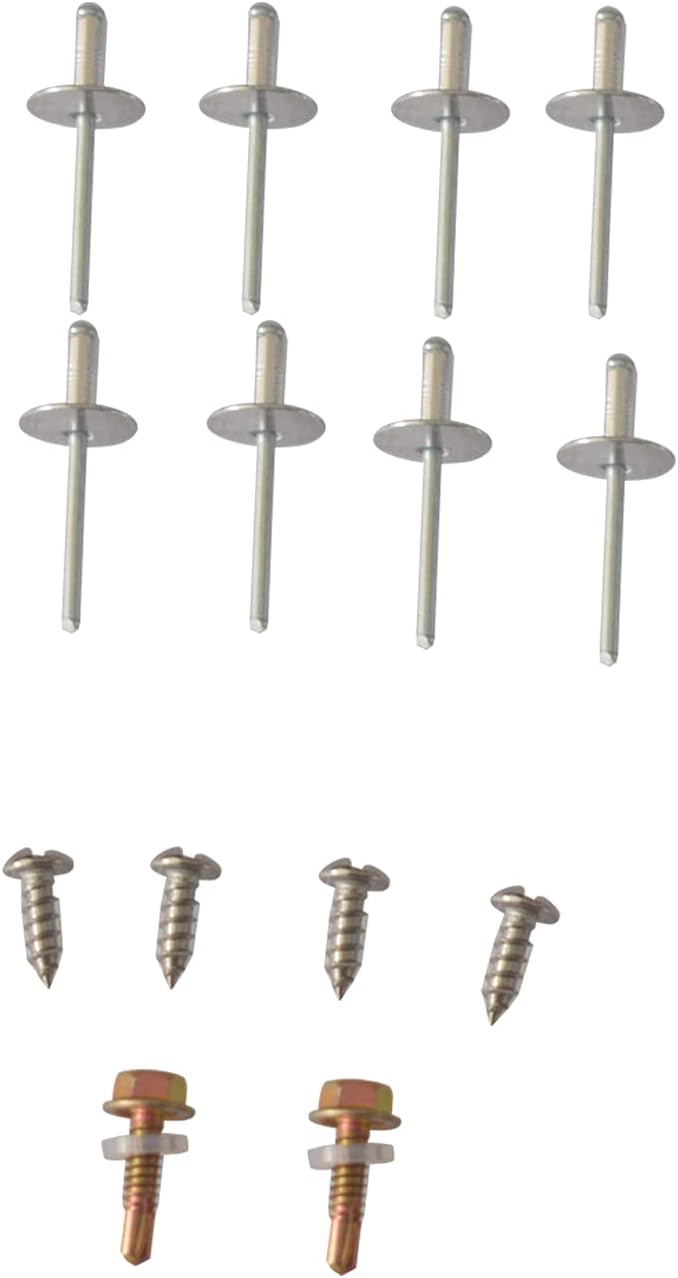 Compatible with Catalytic Converter Shield Protection Pack of 2 W672