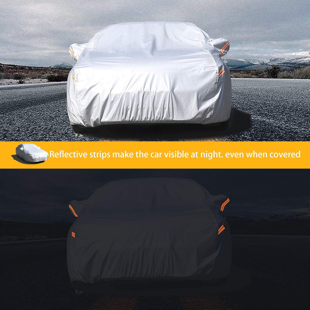 SUV Car Cover Waterproof All Weather with Zipper K4531
