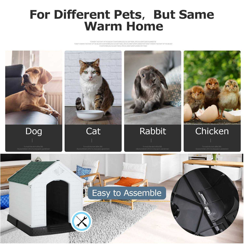 Large Insulated Plastic Dog House P2740