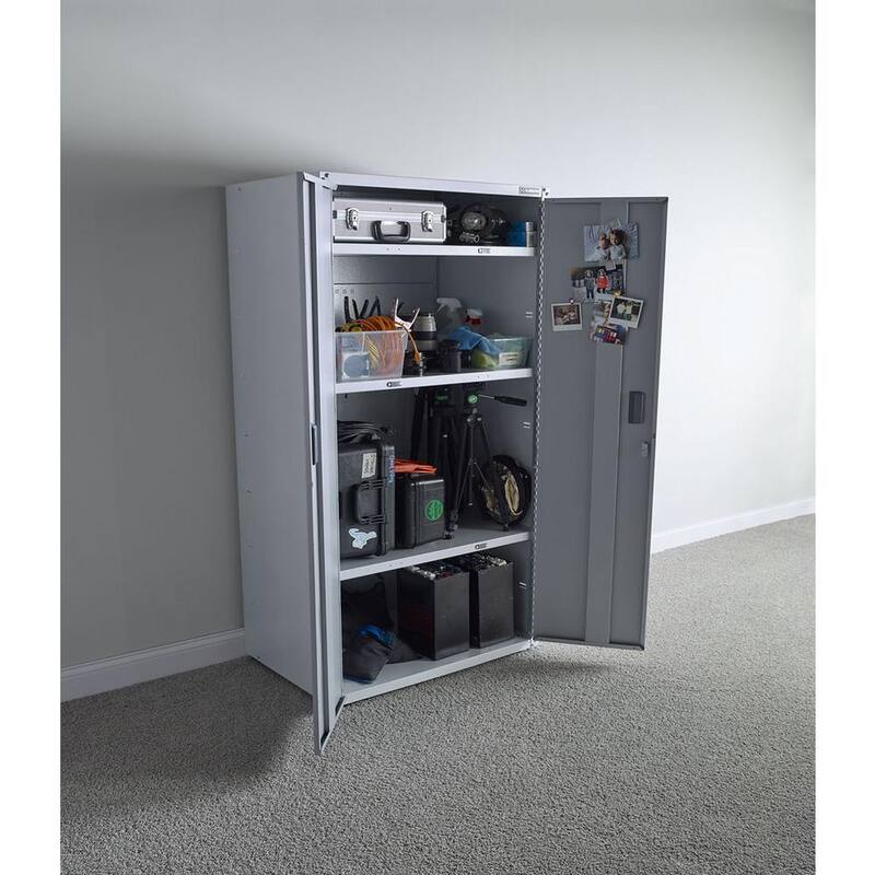 Steel Freestanding Garage Cabinet 36 in. W x 72 in. H Z13805