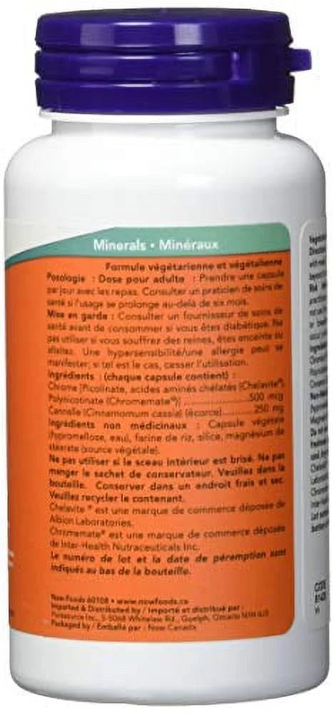 500 mcg Chromium 90 Veg Capsules M250