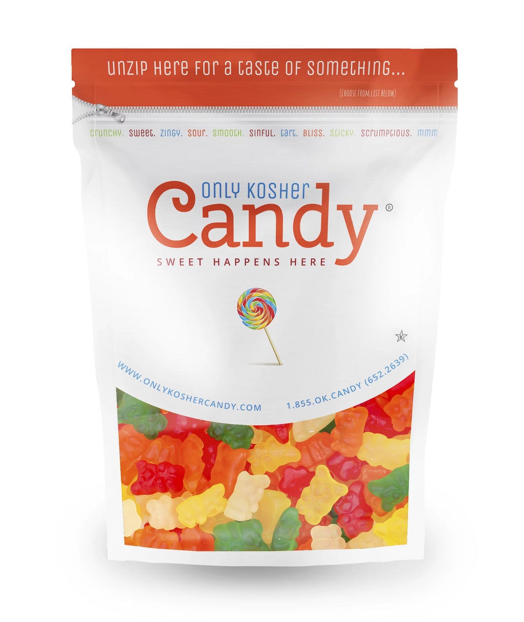 Kosher Fat Free Gummy Bears 2 Pounds F3748
