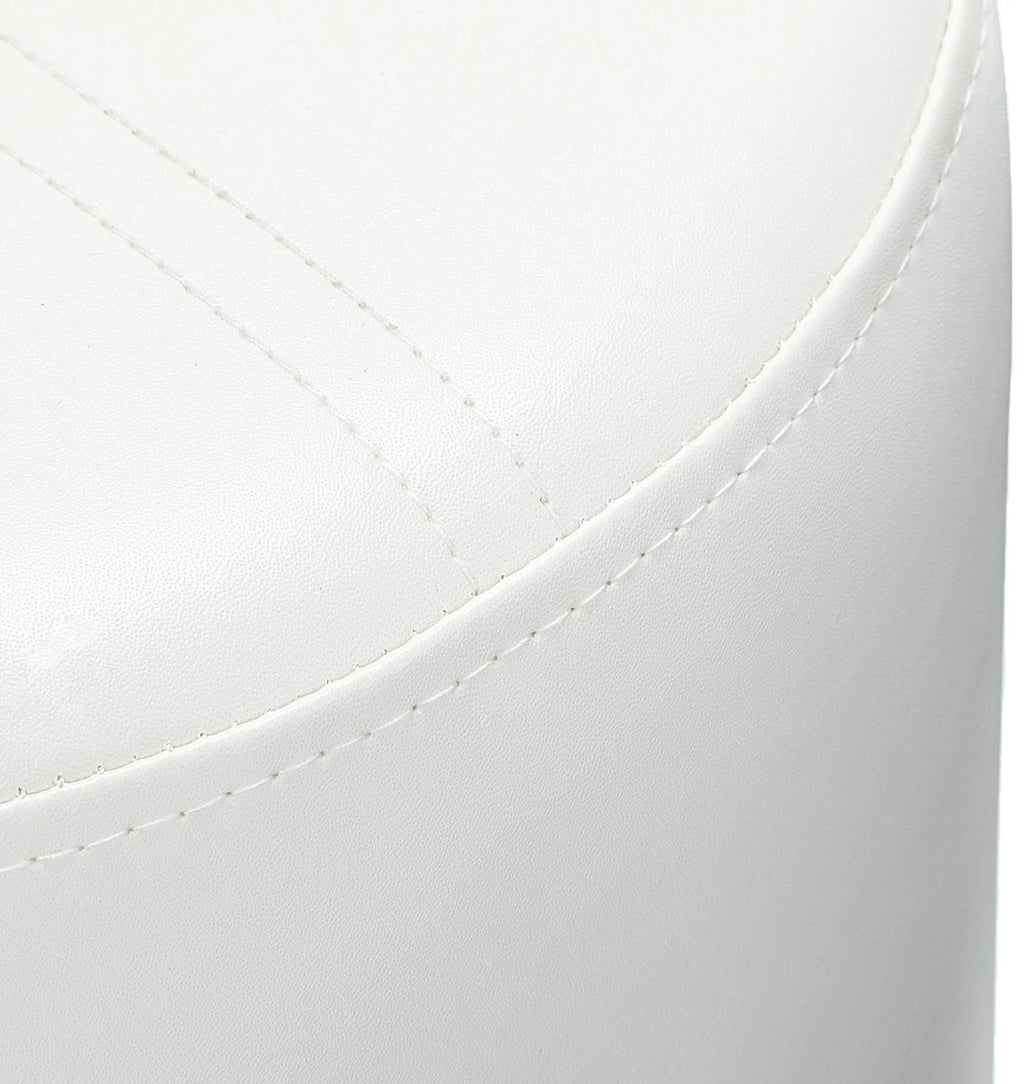 Round Vinyl Ottoman Stool M50102
