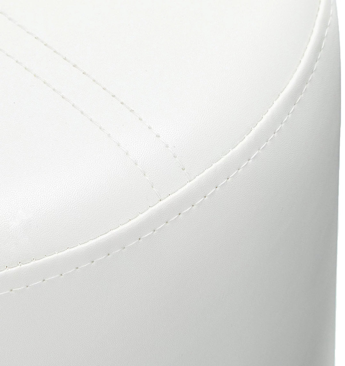 Round Vinyl Ottoman Stool M50102