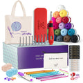 Mini Crochet Set Kit With Yarn And Crochet Hook Set 68pc V44693
