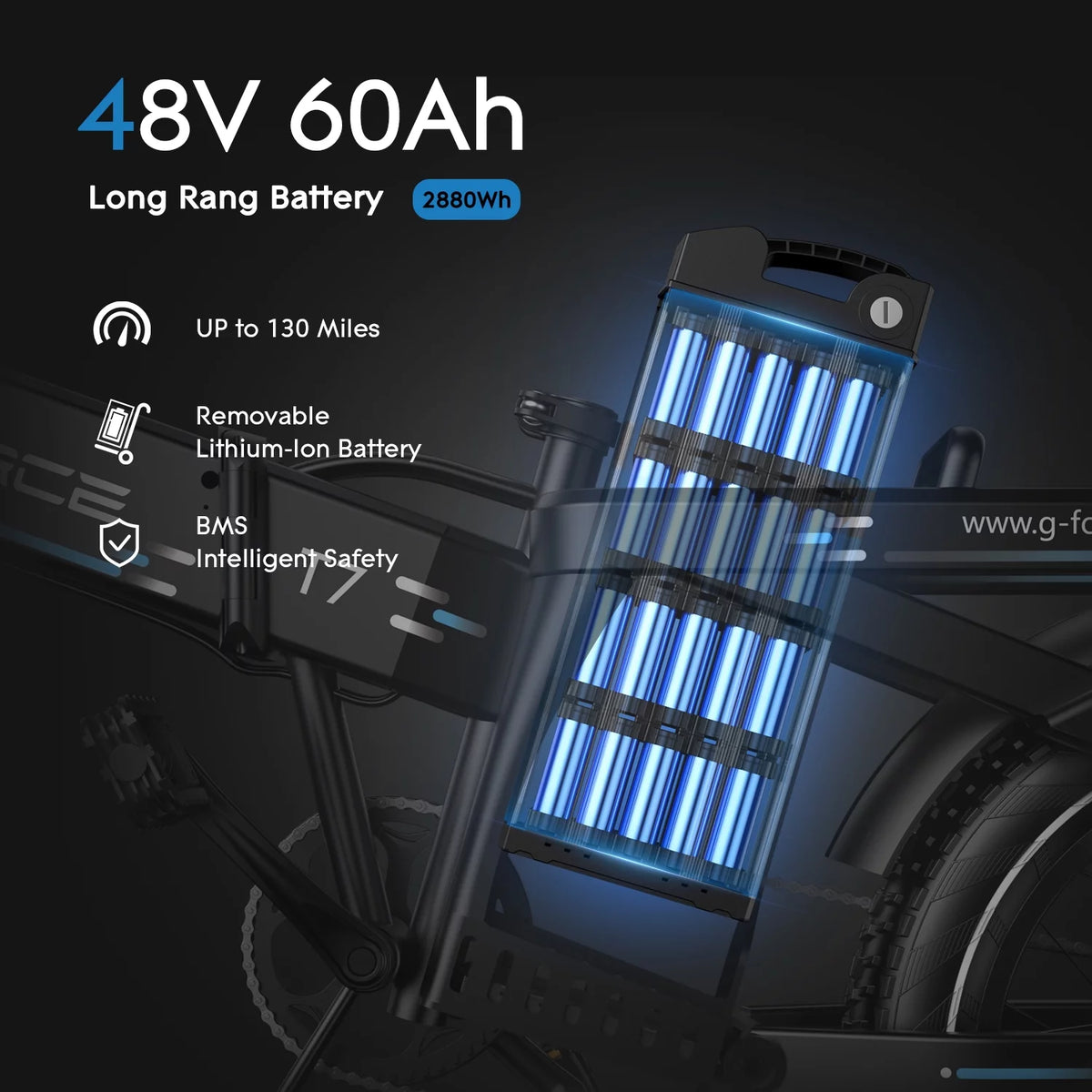 20 x 4 Fat Tire 750W Electric Bike F62174