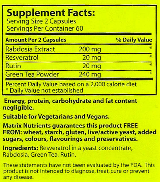 Natural Antioxidant Vegan Capsules 120ct V860002