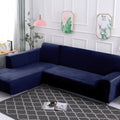L Shape Velvet Sofa Cover W5291
