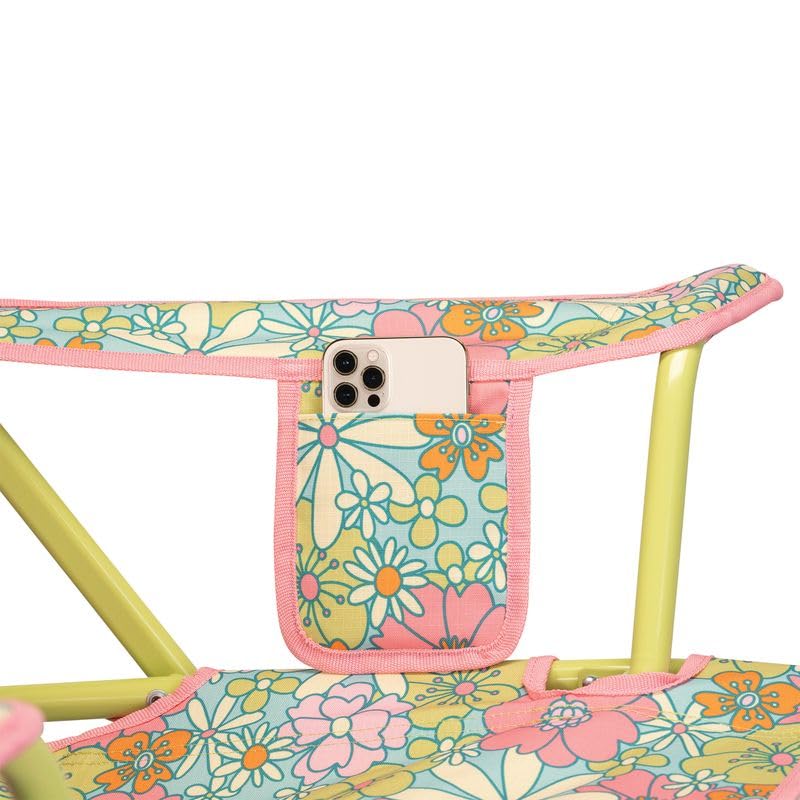 Portable Folding Rocking Camping Chair with Drink Holder S85081
