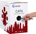 CAT6 Plenum 1000ft Bare Copper Ethernet Cable I5811