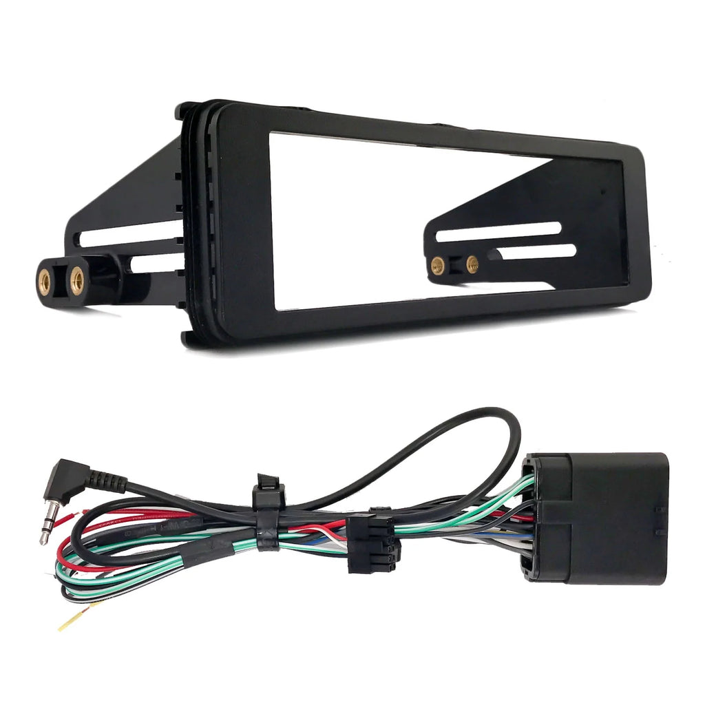 Single DIN Bluetooth CD Receiver with 6.5 Speakers and Install Kit U26179