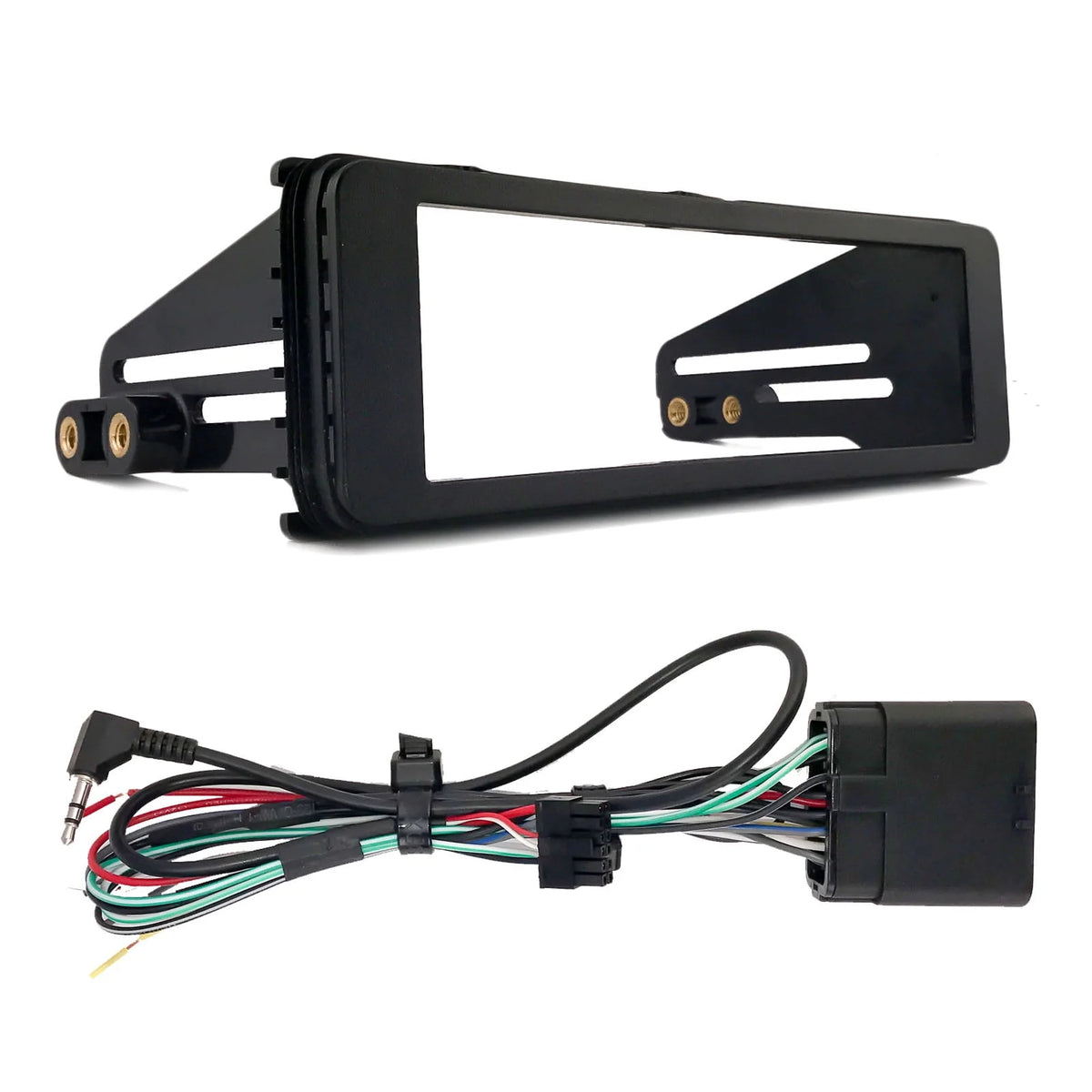 Single DIN Bluetooth CD Receiver with 6.5 Speakers and Install Kit U26179