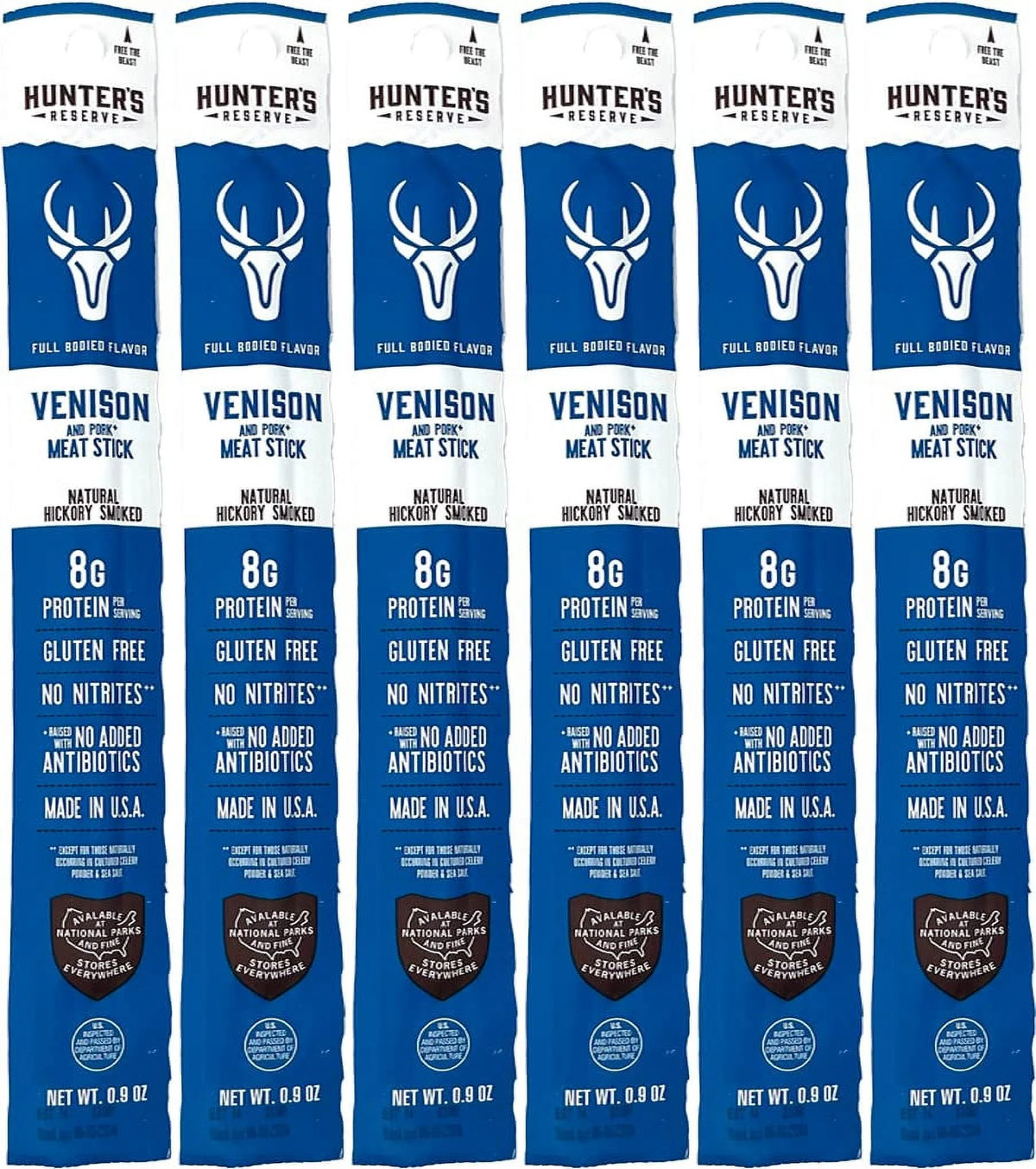 Exotic Meat Trail Sticks Wild Game Jerky Sticks 6 CT H654