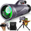 40X60 High Power Monocular with Phone Adapter Tripod Hand Strap D4343
