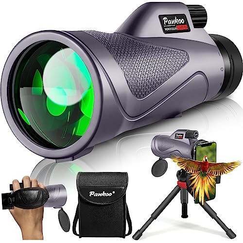 40X60 High Power Monocular with Phone Adapter Tripod Hand Strap D4343