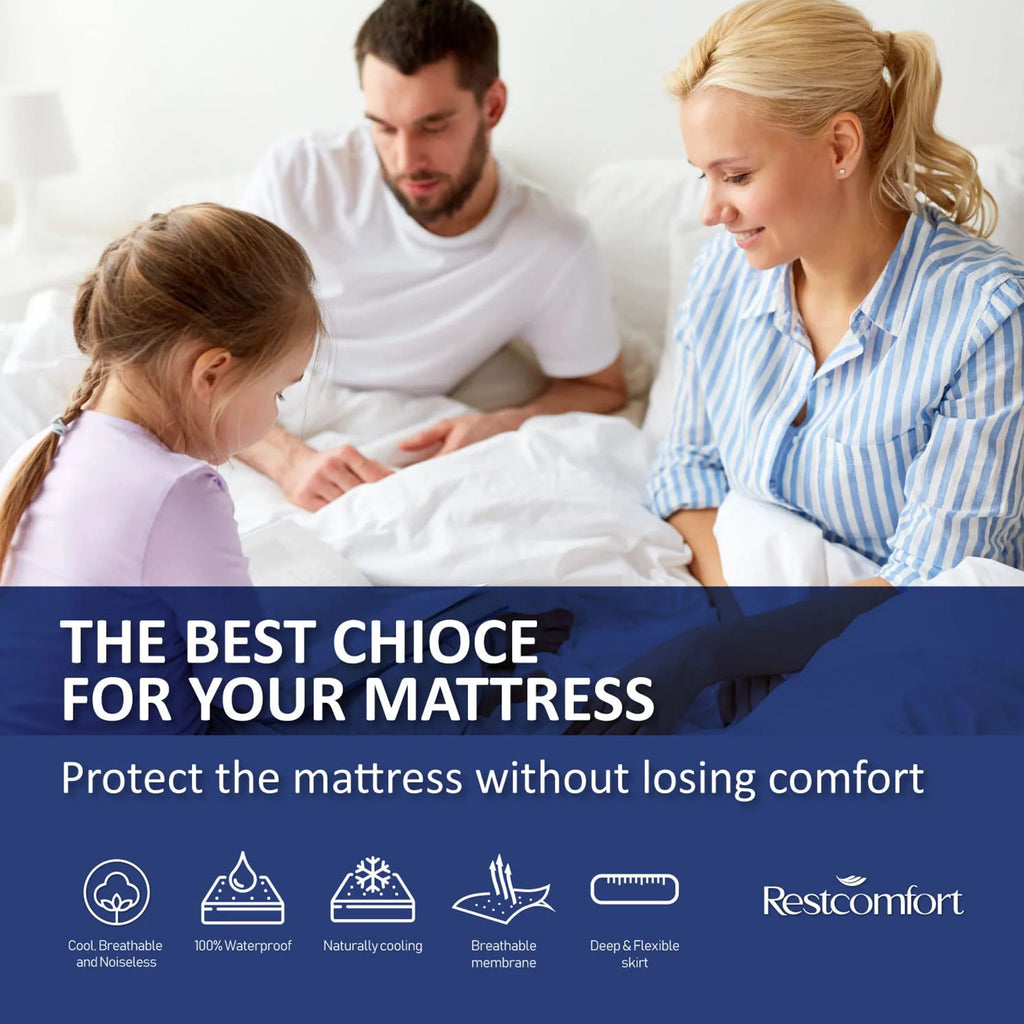 Cotton Terry Mattress Protector Twin XL Size C521