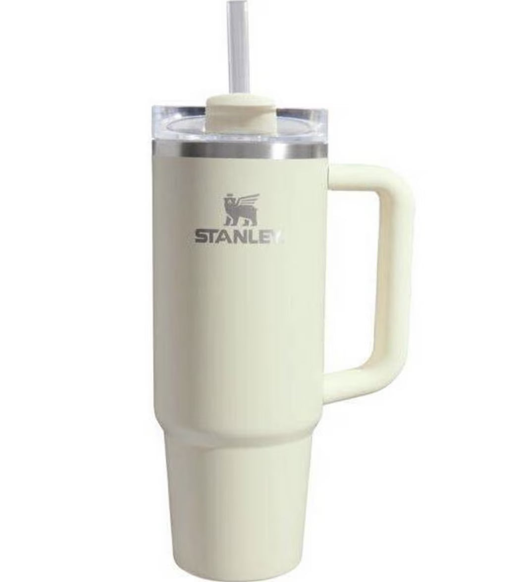 Ivory Hint 30 oz Stainless Steel Tumbler D2513