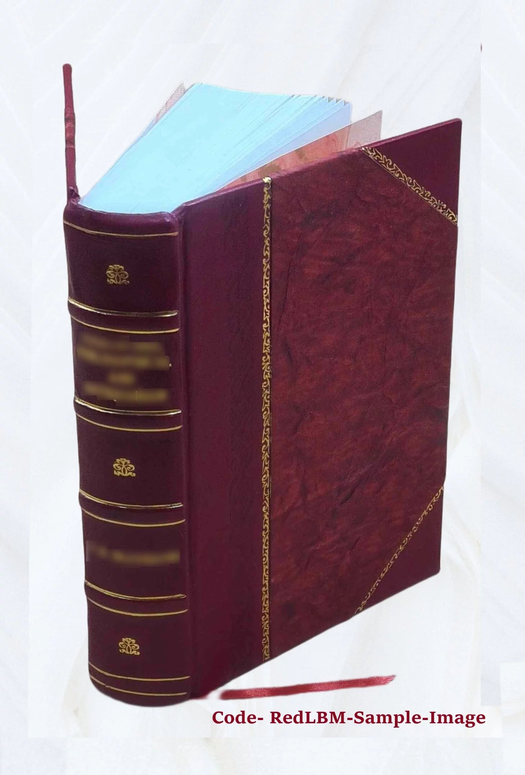 Perfumery and Essential Oil Record Leather Bound J90247