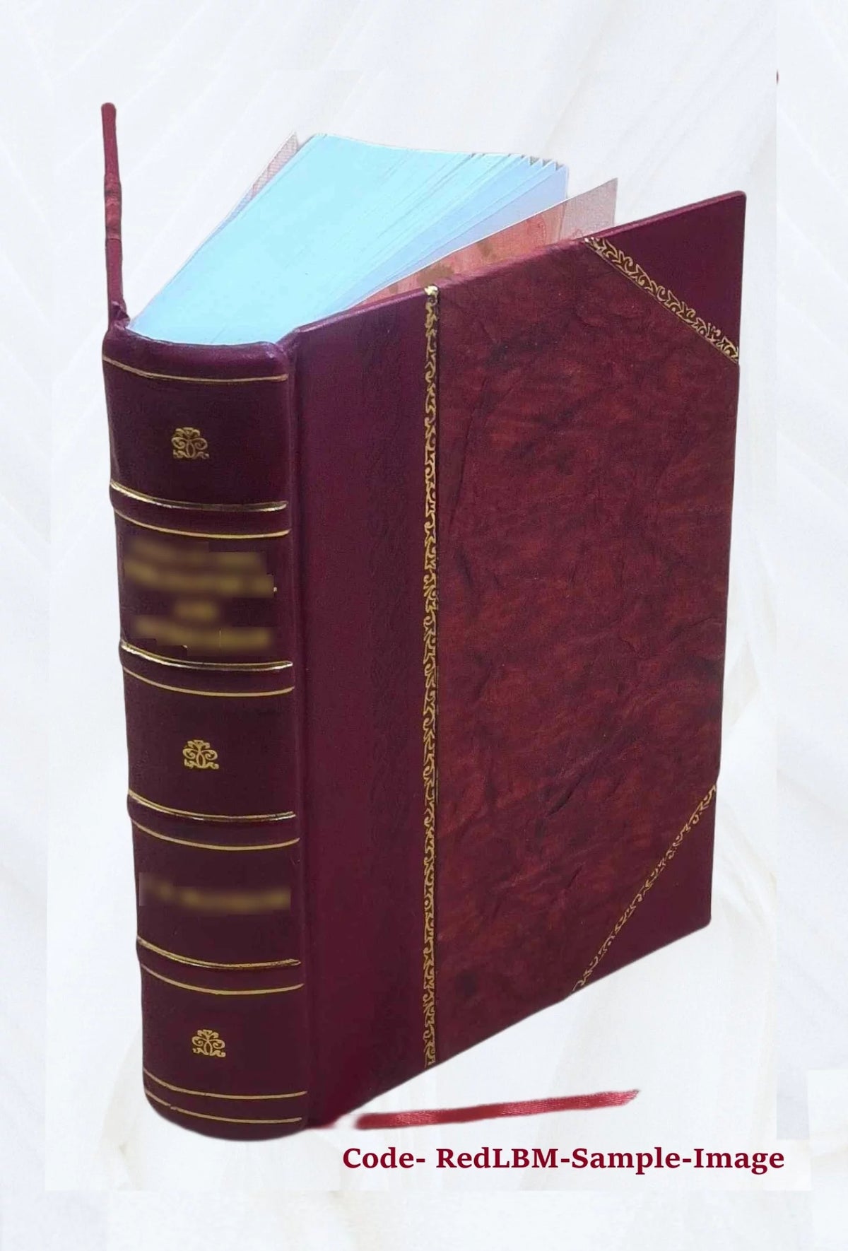 Perfumery and Essential Oil Record Leather Bound J90247