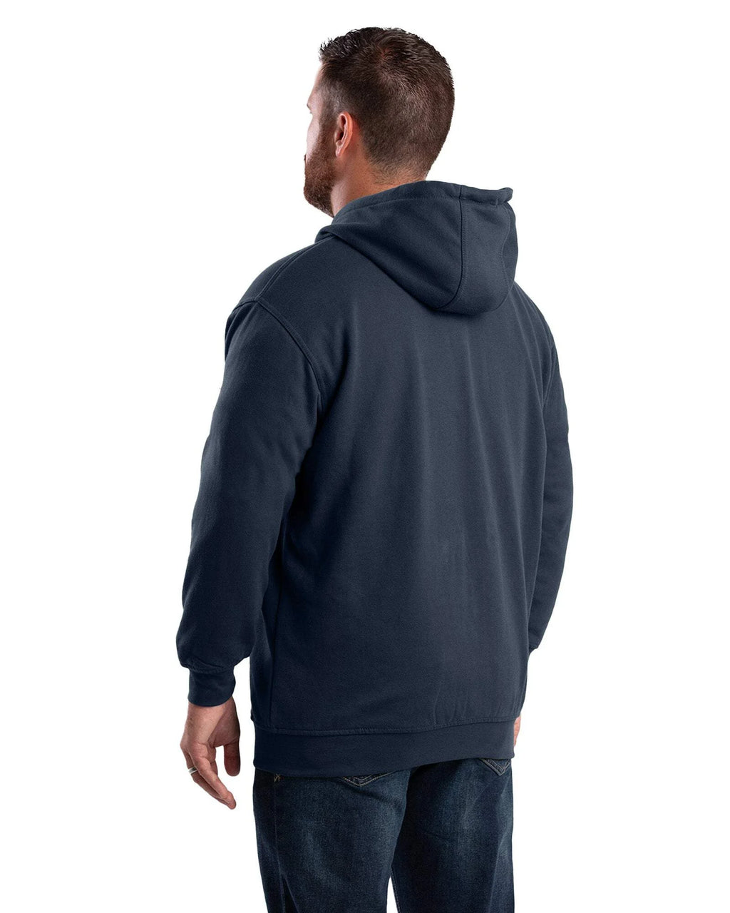 Thermal-Lined Full-Zip Hooded Sweatshirt N876
