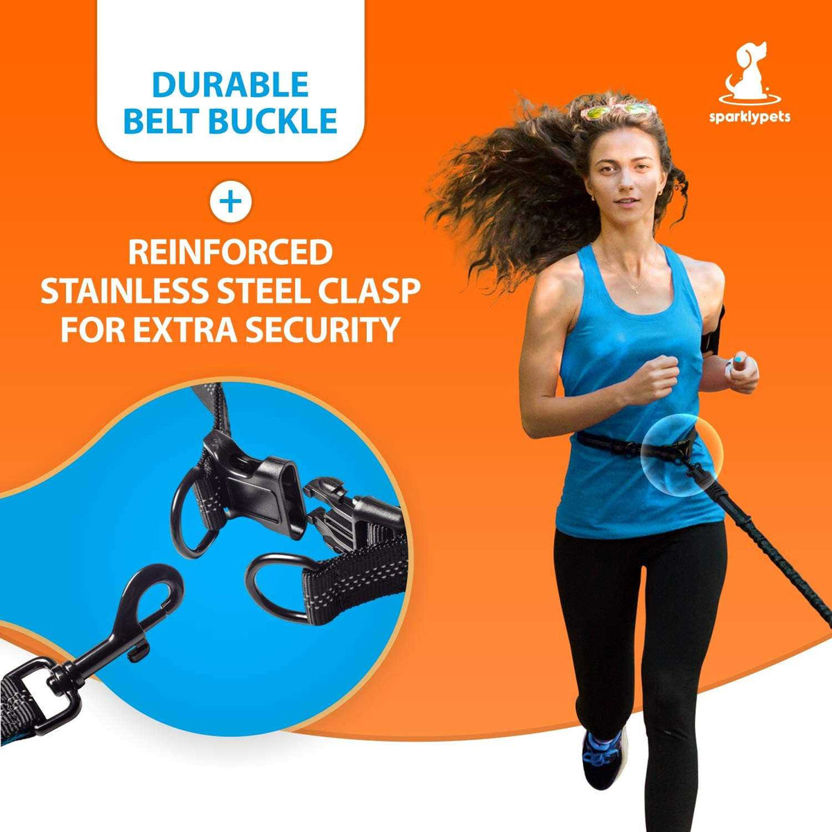 Hands Free Double Dog Leash Q180
