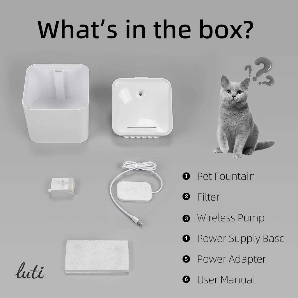 Wireless Cat Water Fountain N524124
