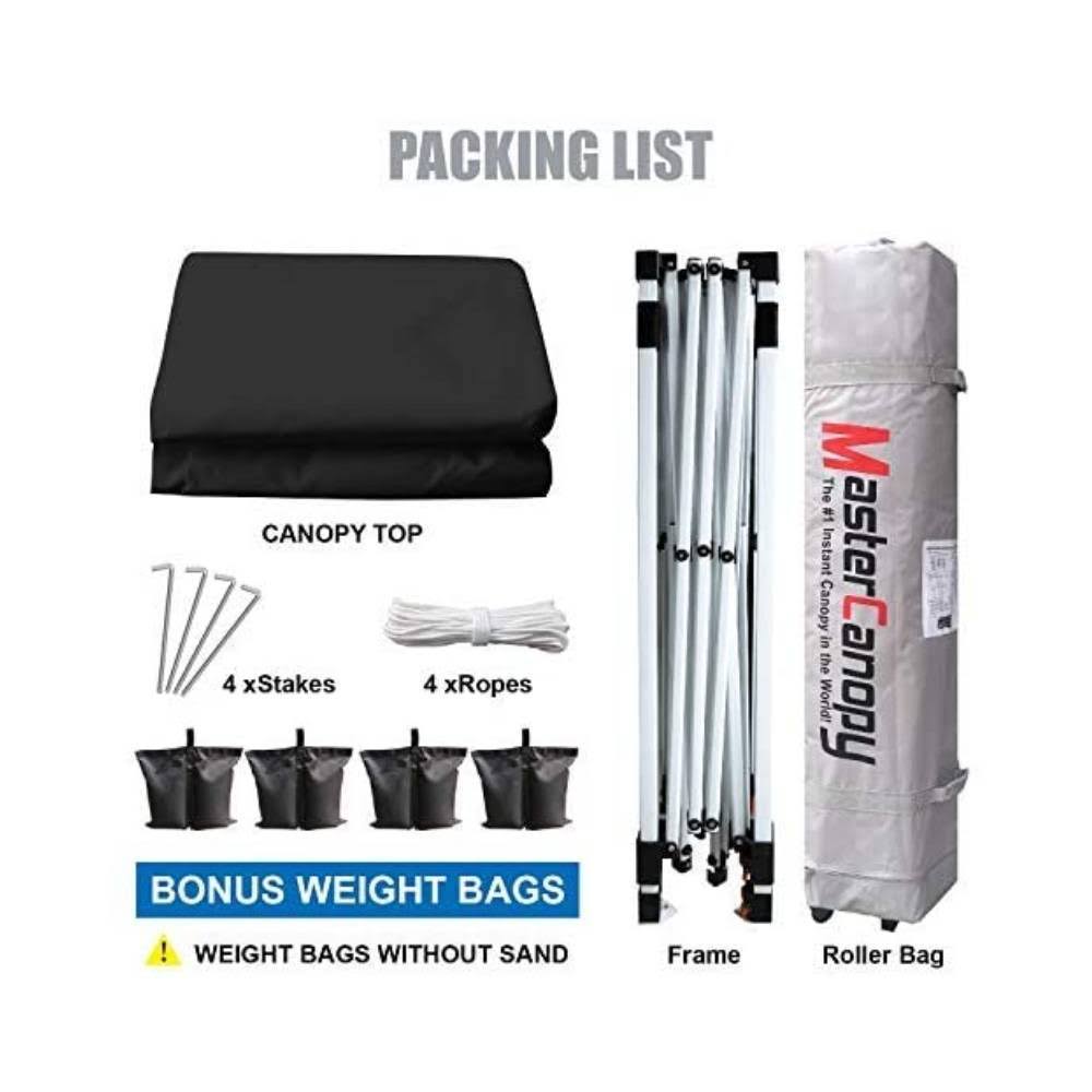 10x22 Pop-Up Canopy Tent with Wheeled Bag O19819