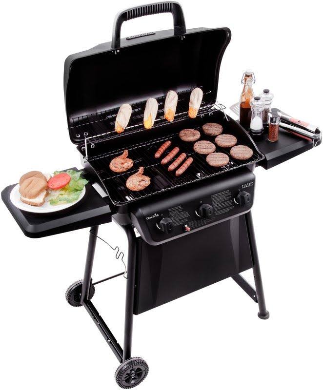 3-Burner Propane Gas Grill in Black G7138