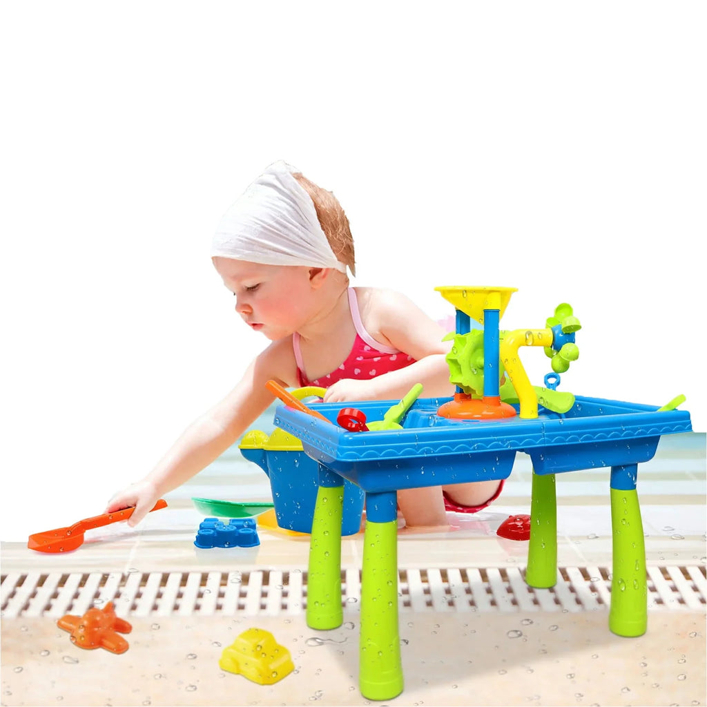Water Tables for Toddlers Outdoor Sand Toys 38Pcs Set A173