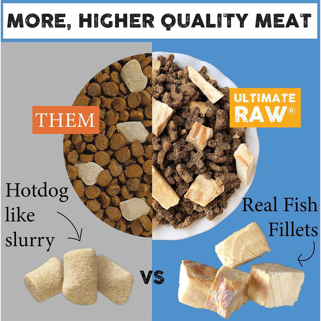 Raw Cat Kibble with Freeze-Dried Whitefish O2303