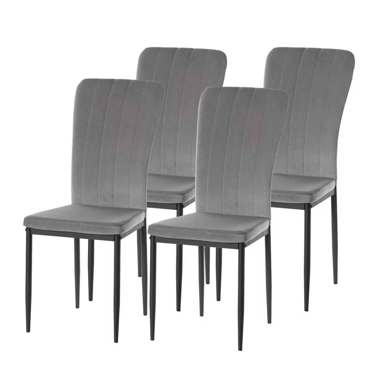 Tufted Velvet Upholstered Dining Chair N271346