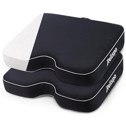 Stadium Seat Cushion with Memory Foam Waterproof Extra Thick R83908