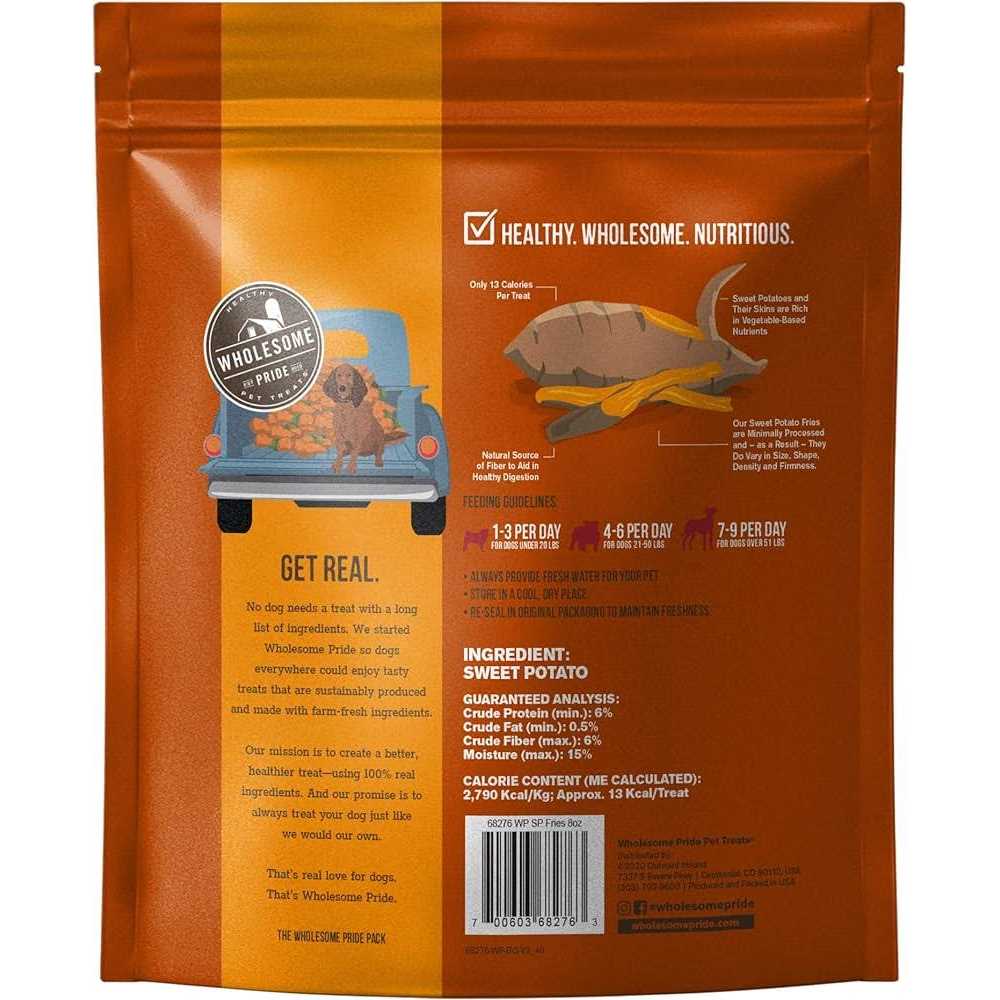 Sweet Potato Fries Dog Treats F16828
