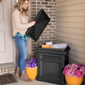 Black Parcel Delivery Box N52570