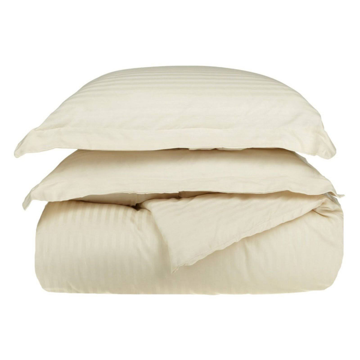 300 Thread Count Cotton Striped Duvet Cover Set King/California King X80186