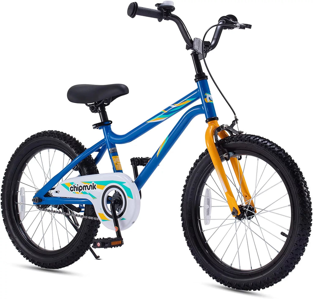Kids Bike 18 Inch Bicycle with Kickstand Blue I378