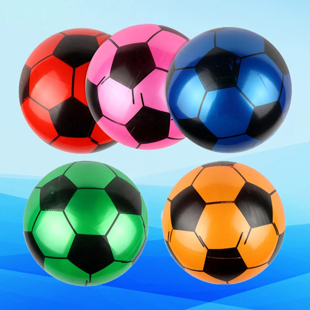 5PCS Inflatable Rubber Football Toys for Kids V77790