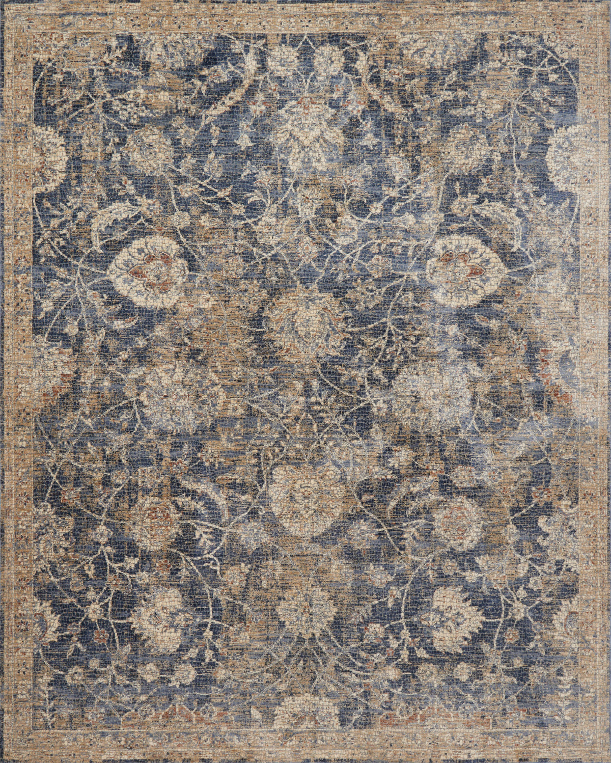 Blue Beige 9'6 x 12'6 Rug B626647