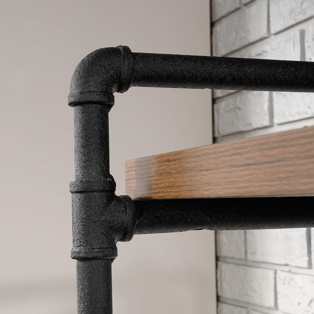 Checked Oak Bookcase B1122