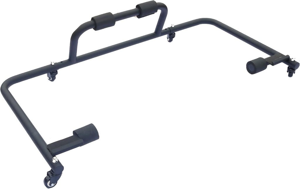 Black 52x27x14 inch Sliding Cart Rack U9460