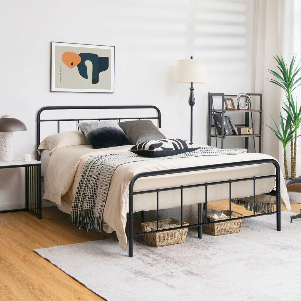 Heavy Duty Metal Platform Bed Frame Y2667