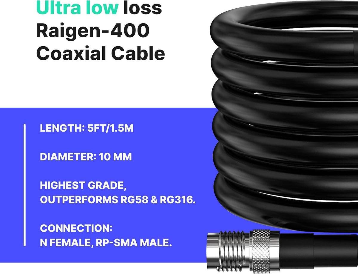 8 dbi Omni-Directional LoRa 915 MHz Antenna F210