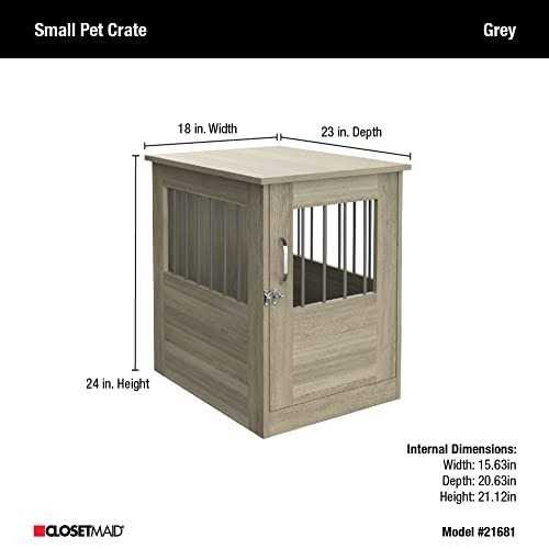 End Table and Pet Crate E9853