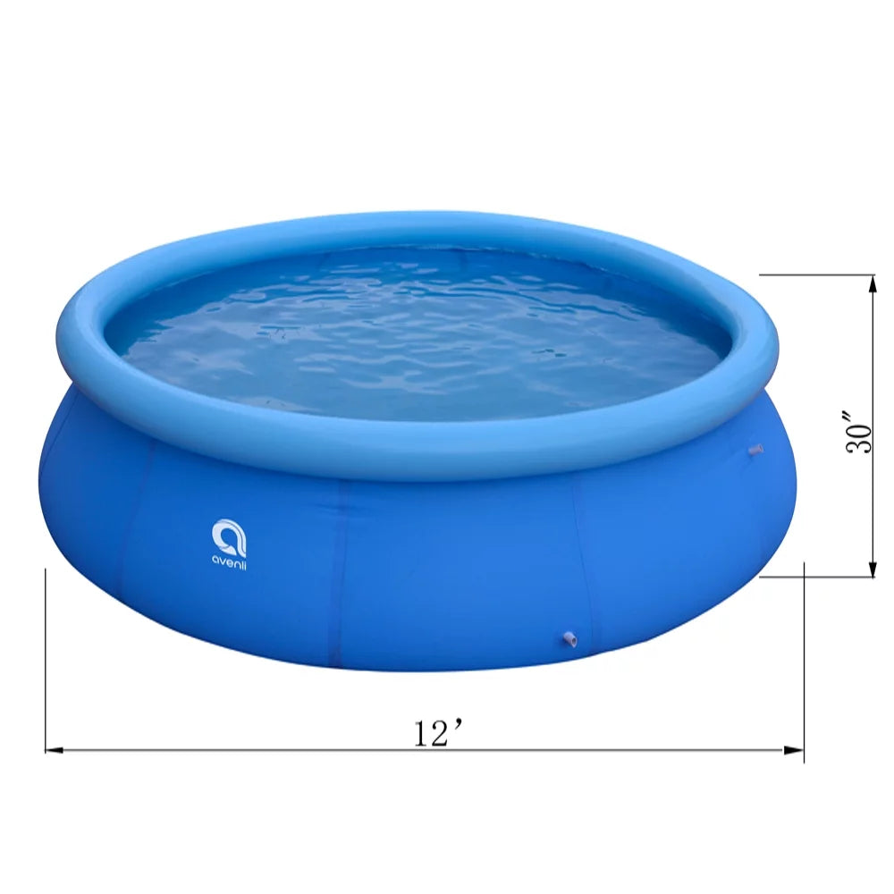 12 Ft x 30 Inflatable Swimming Pool U780701