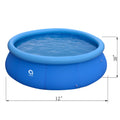 12 Ft x 30 Inflatable Swimming Pool U780701