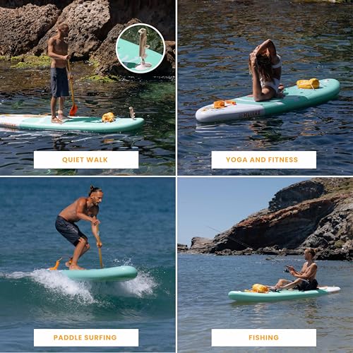Inflatable Stand Up Paddle Board with Oar, Fins, Pump A72775