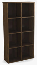Chocolate Cubby Bookcase X1092