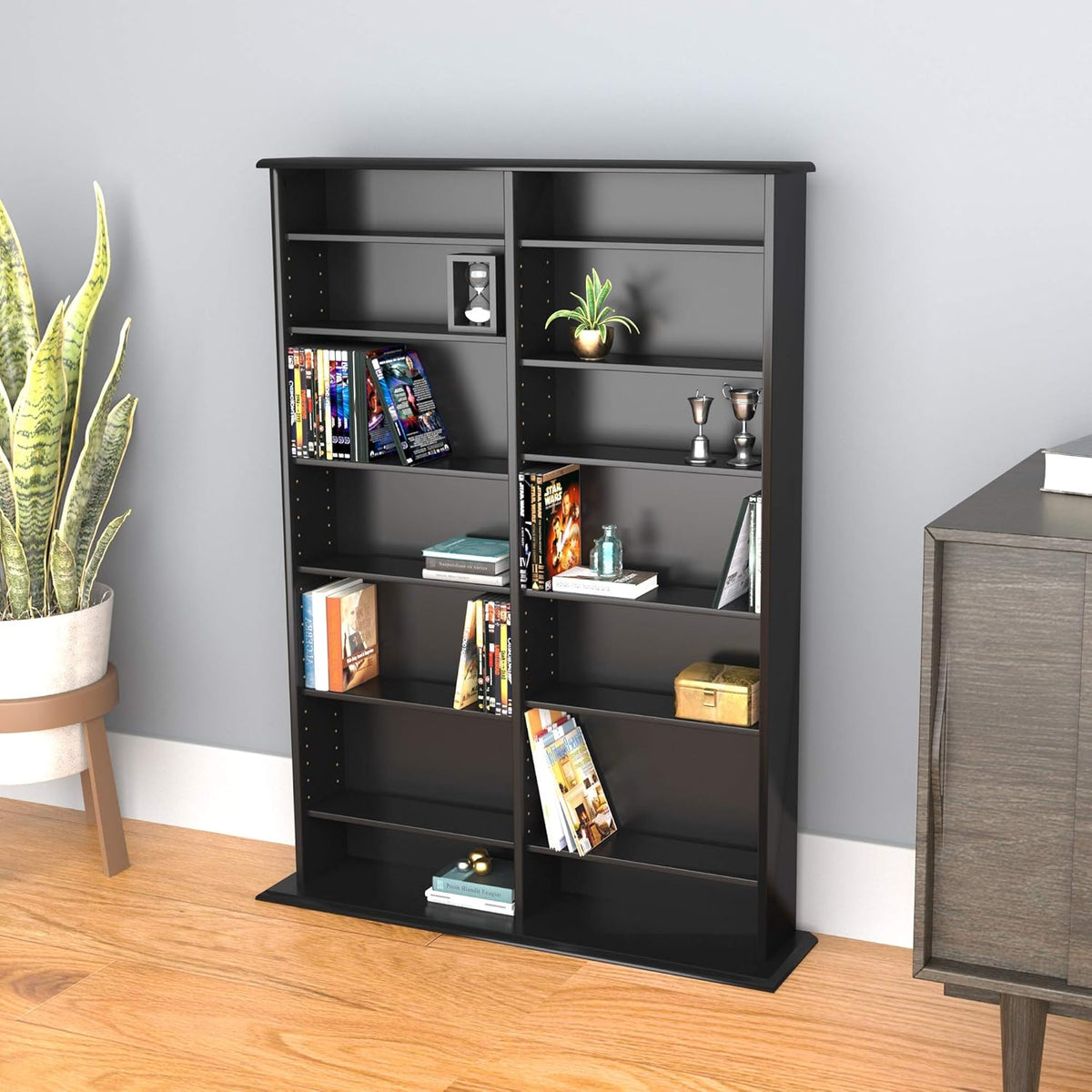 Black Wall Storage Cabinet B5159